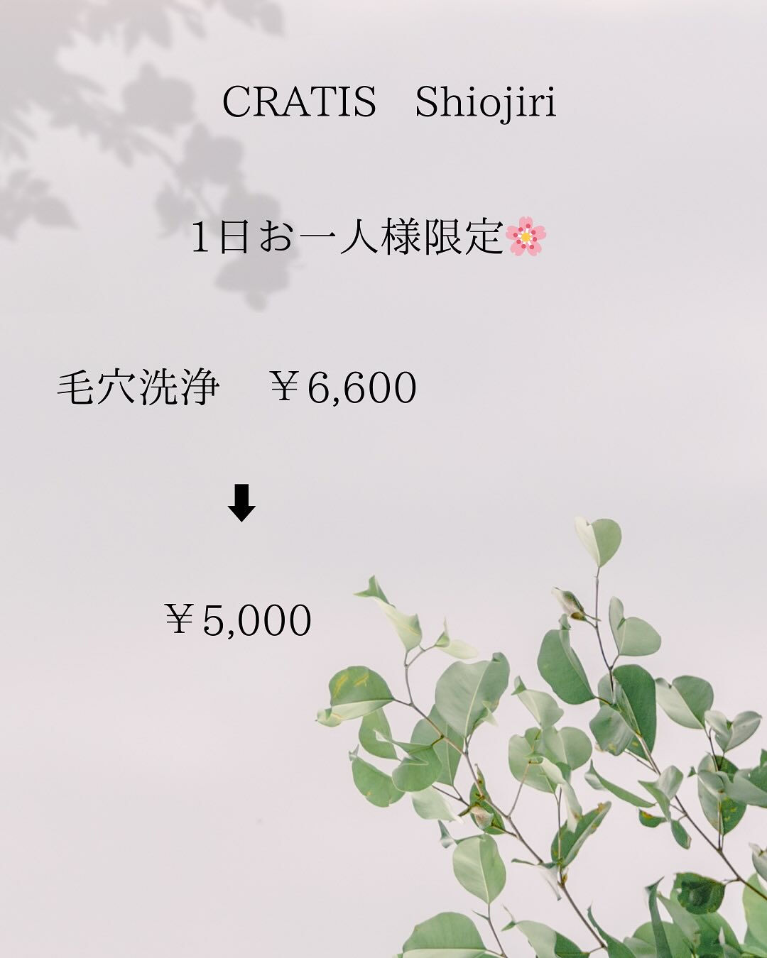 長野県塩尻市のCRATIS 塩尻店では毛穴の黒ずみやお肌のザ